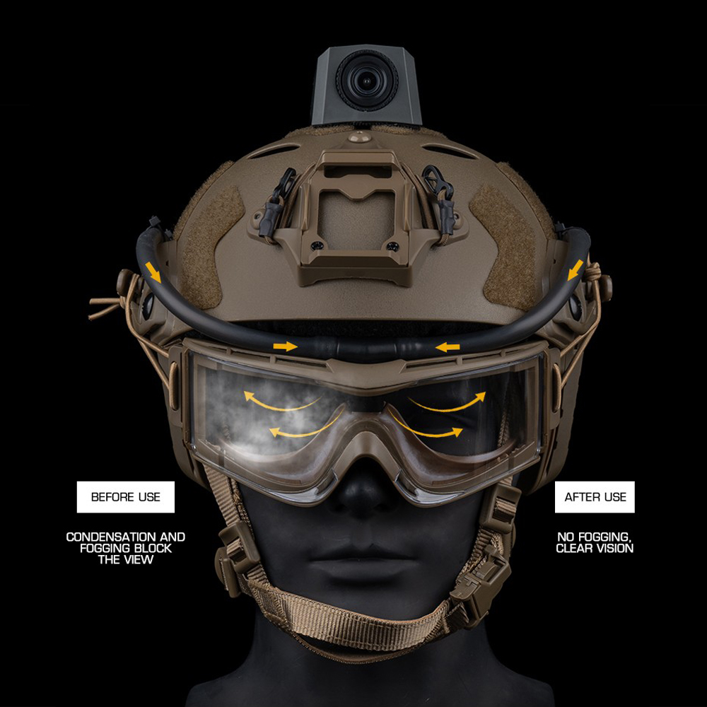 แว่นตายุทธวิธี Defogger Defogg - Anti Pollution Mask บทวิจารณ์และราคา