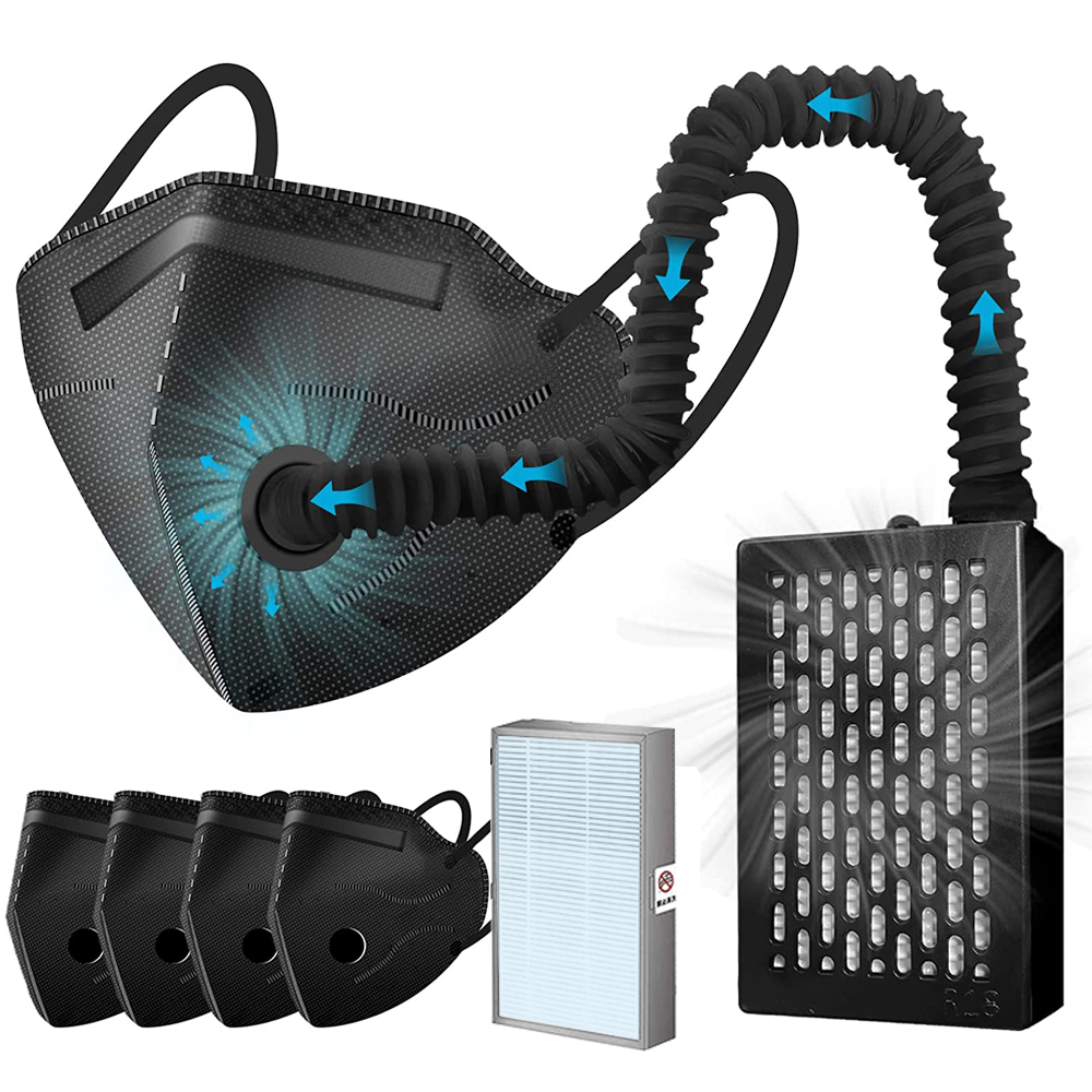 หน้ากากไฟฟ้า KN95 พร้อมพัดลม - - Kn95 Respirator Mask บทวิจารณ์และราคา